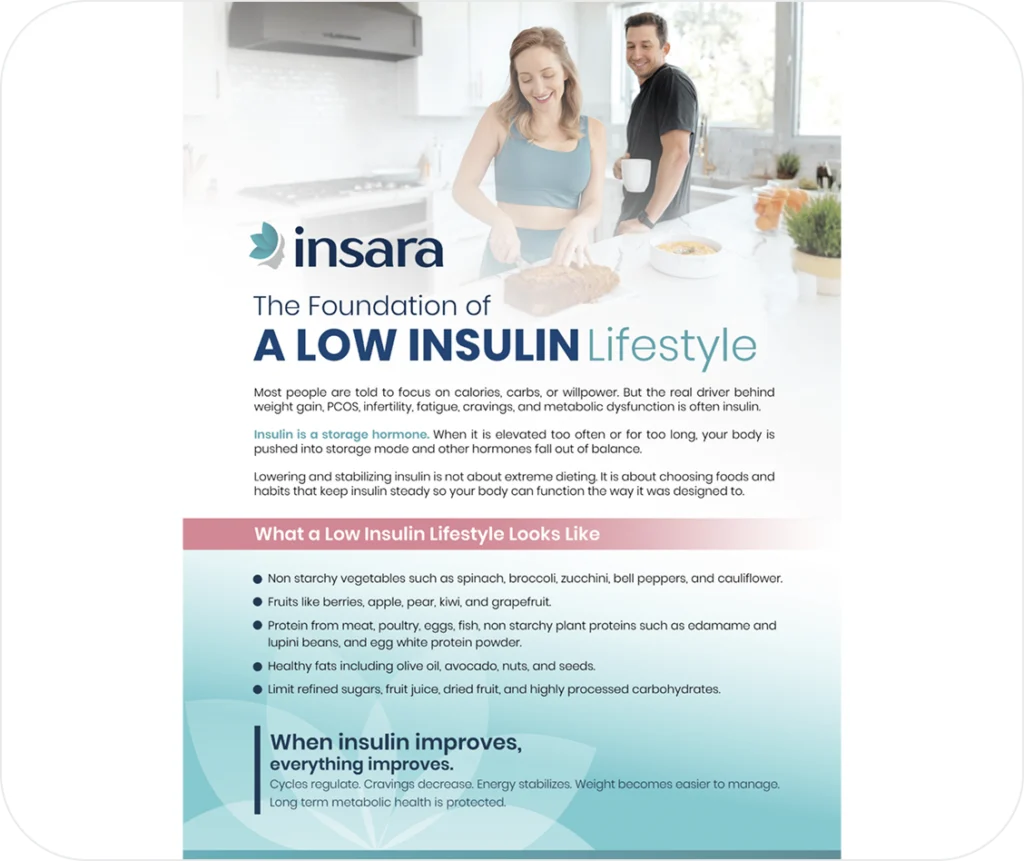 Low Insulin Lifestyle